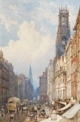 Fleet Street, Londen, 1834